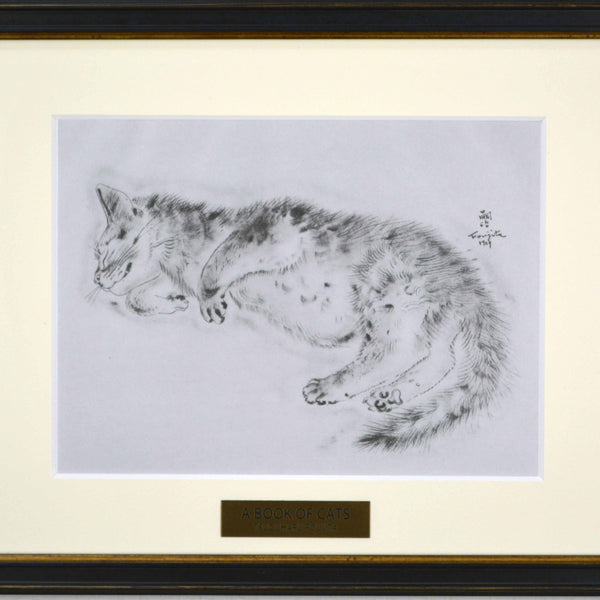 藤田 嗣治 『アホリバ【猫の本】』挿絵本 1987年復刻版 – 版画