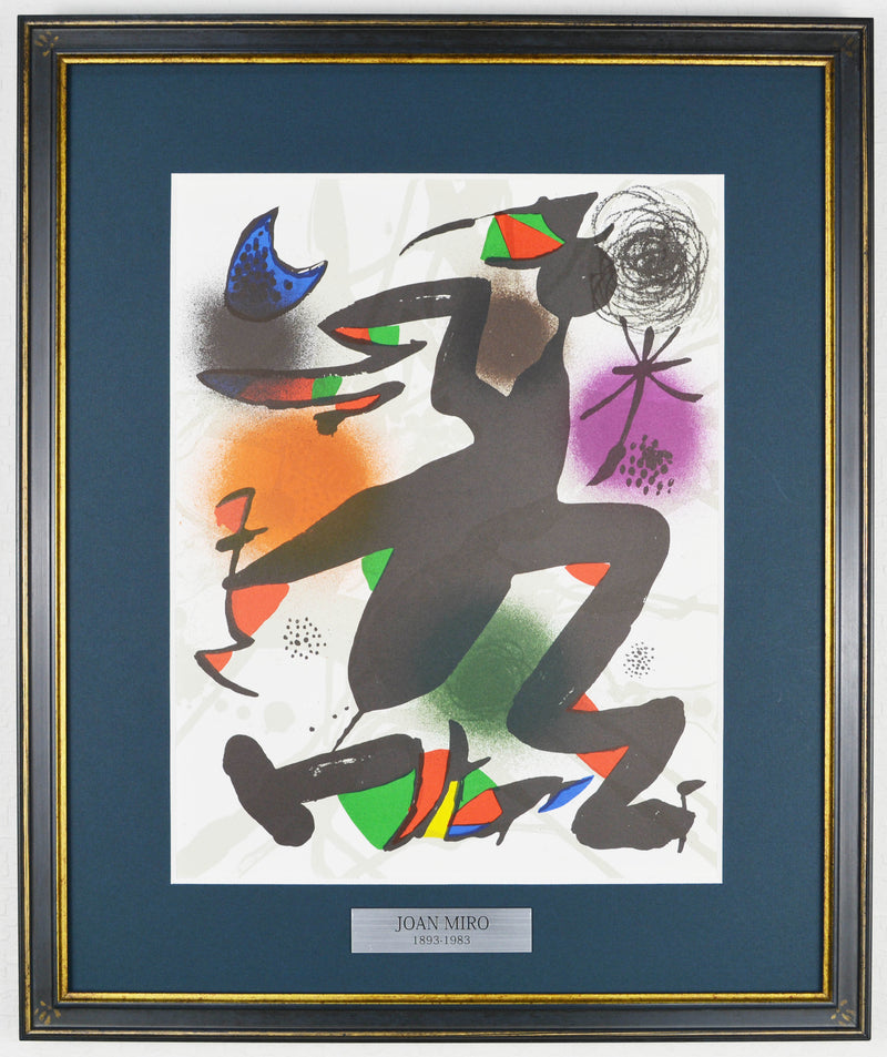 リトグラフJoan Miro  ジョアン・ミロ オリジナルリトグラフ Ⅲ 版画