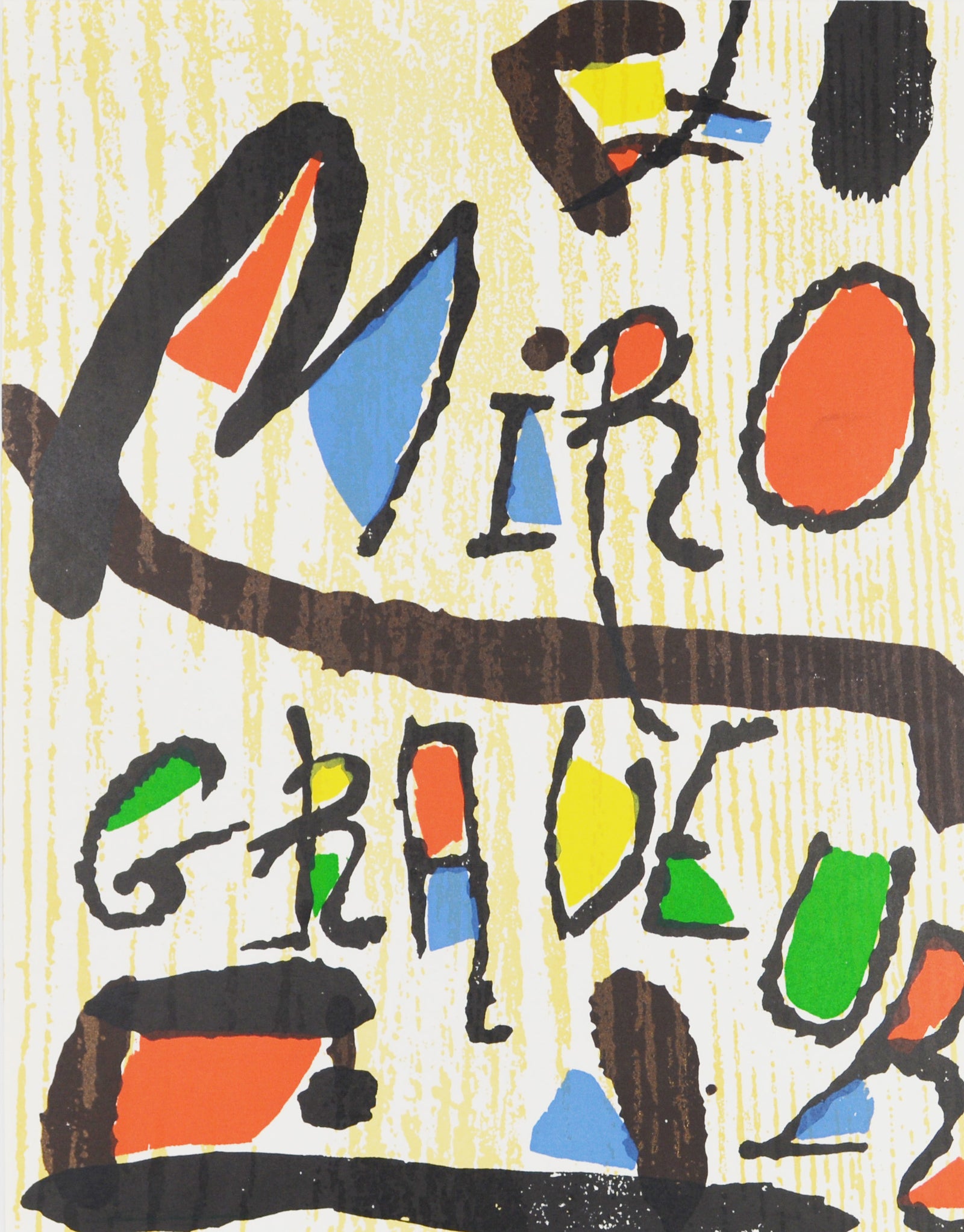 ジョアン ミロ 『 UNTITLED①【miro graveur 第Ⅰ巻1928-1960より】』版画 1983年ごろ制作 作家生前作品 新 – 版画専門店  OROCHI