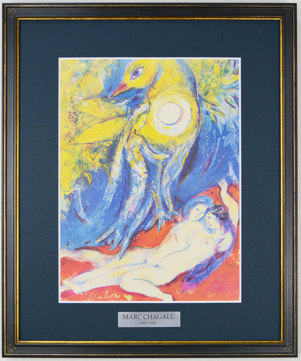 豪華で新しい マルク シャガール Chagall、静物、希少画集画、新品額装付 絵画 - www.cscc.pt