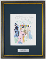 ラウル デュフィ 『ルノアールへのオマージュ 【ラウル・デュフィへの手紙】』 絵画 版画 リトグラフ 本 1965年パリで制作