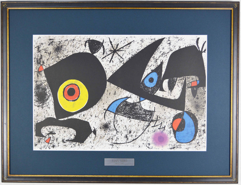 LithographJoan Miro ジョアン・ミロ リトグラフ 版画