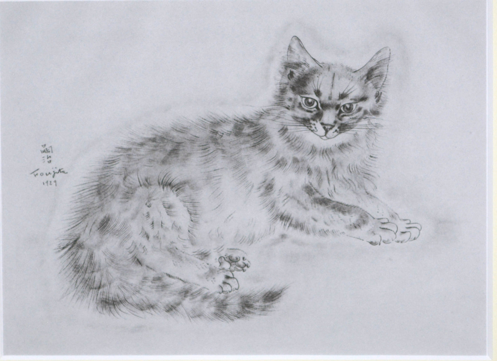 Amazon.co.jp: 藤田嗣治 A Book of Cats 猫の本 芸術 アート